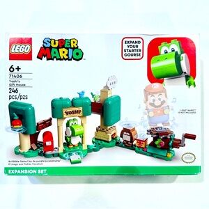 New Lego 71406 Super Mario Bros Yoshi’s Gift House Building Set Retired Monty